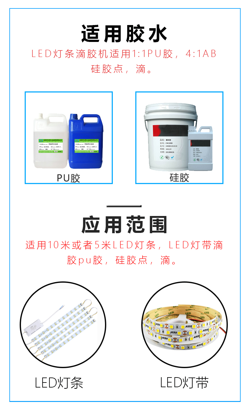 LED燈帶全自動灌膠機